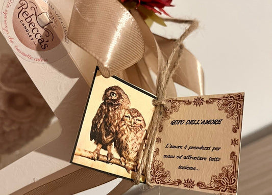 Bomboniera Gufo Dell’ Amore