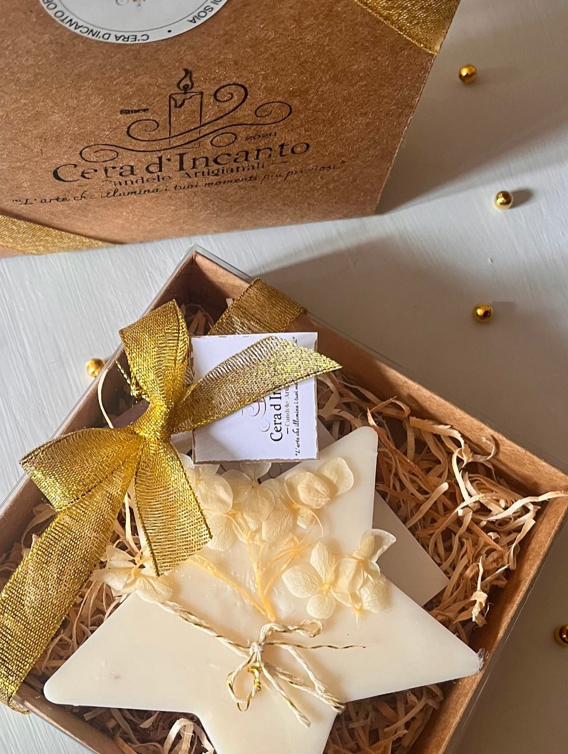 Box Natalizia con stella di Natale