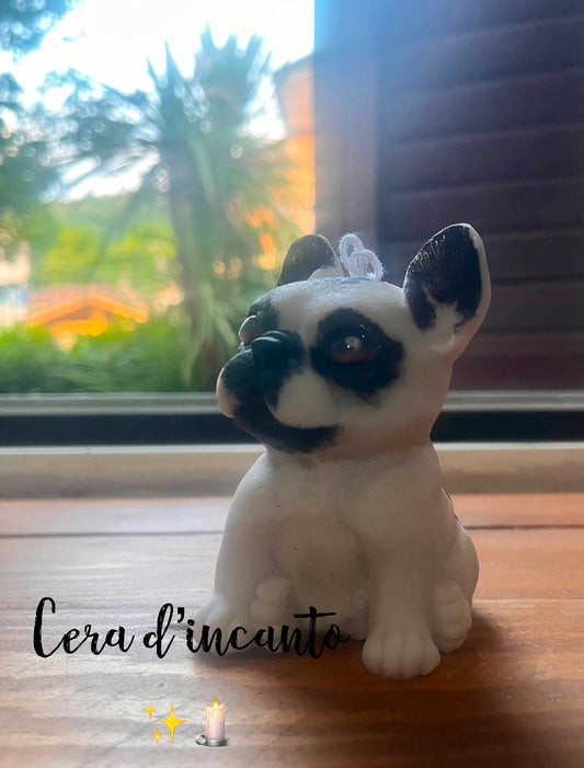 Maya Bulldog francese dipinto a mano