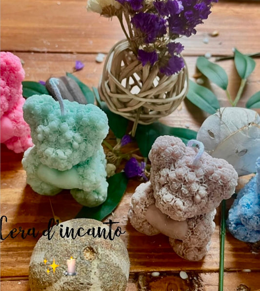 Candela orsetto cuore β₯οΈ