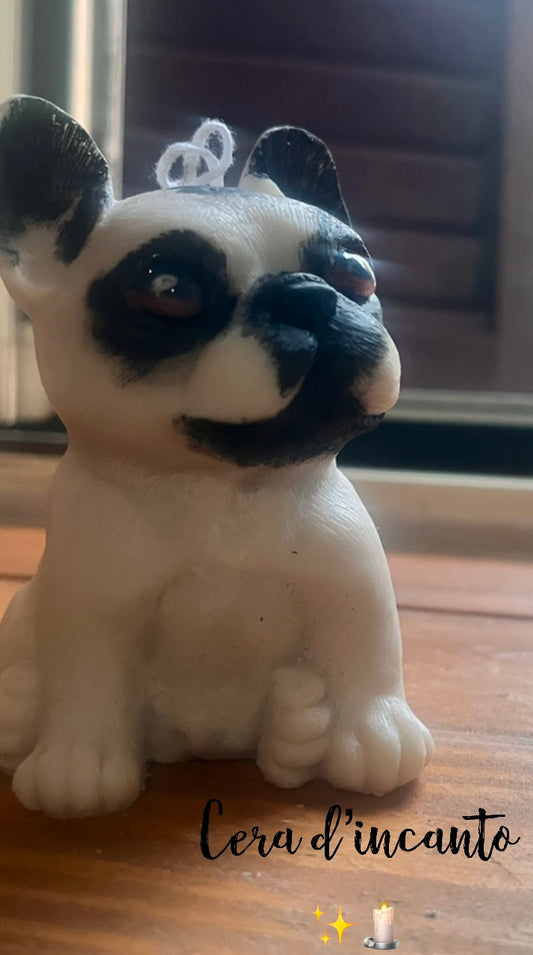 Maya Bulldog francese  dipinto a mano