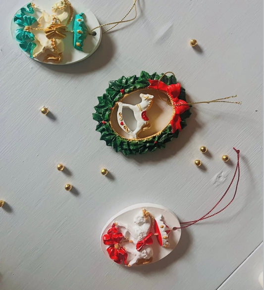 Pendente per albero in ecoresina