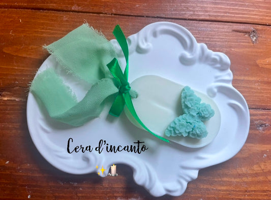 Tartine  di cera profumata con farfalla 🦋